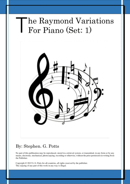 The Raymond Variations For Piano Set 1 Sheet Music