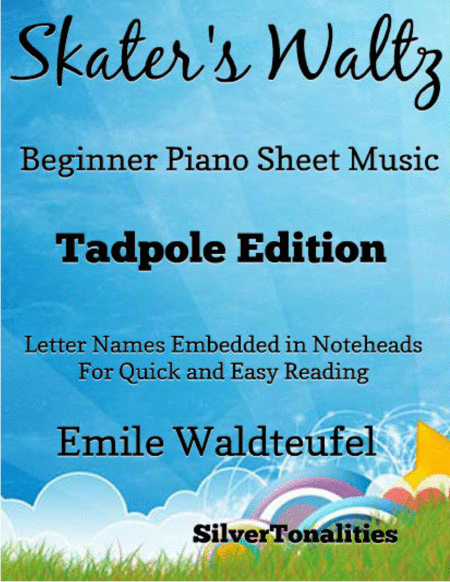 The Skaters Waltz Easiest Beginner Piano Sheet Music Sheet Music