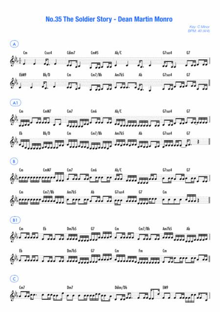 Free Sheet Music The Soldier Story