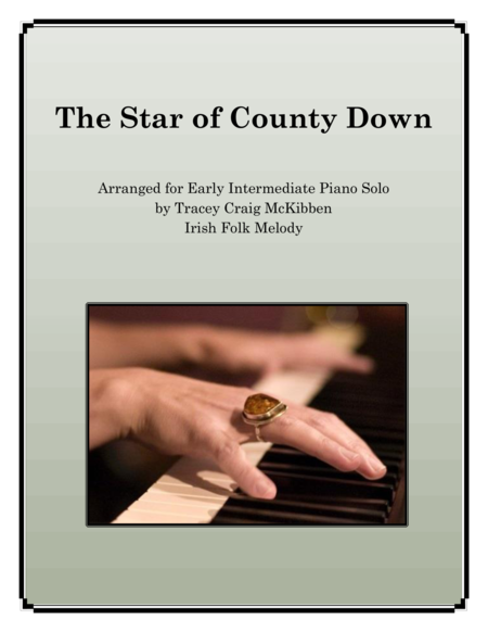 The Star Of County Down Piano Solo Sheet Music