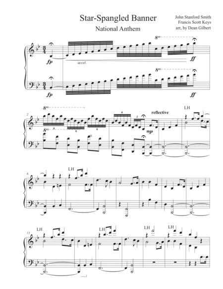 Free Sheet Music The Star Spangled Band