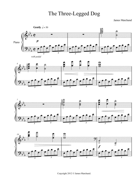 The Three Legged Dog Sheet Music