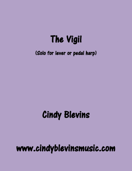 The Vigil Original Solo For Lever Or Pedal Harp From My Book Melodic Meditations Ii Sheet Music