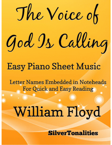 The Voice Of God Is Calling Easy Piano Sheet Music Sheet Music