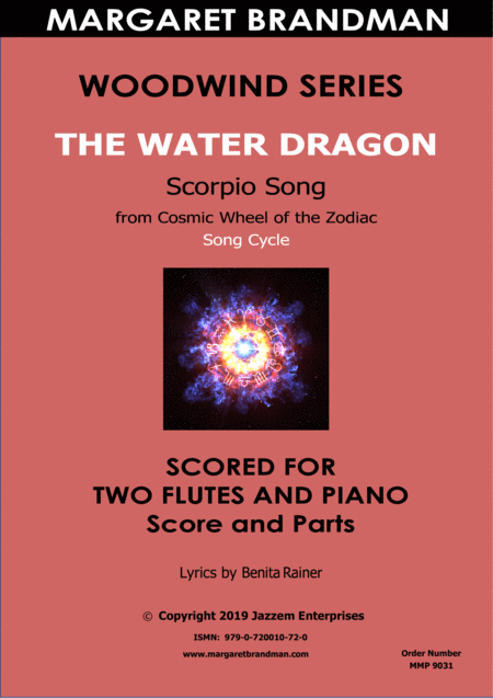 Free Sheet Music The Water Dragon Two Flutes And Piano Arrangement