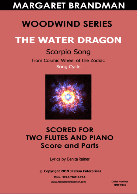 The Water Dragon Two Flutes And Piano Arrangement Sheet Music