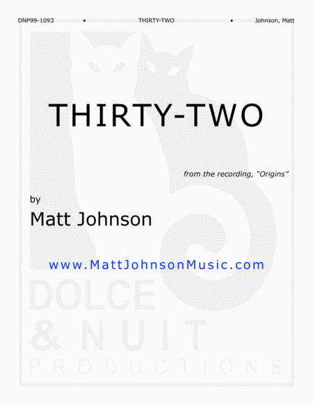 Thirty Two Sheet Music