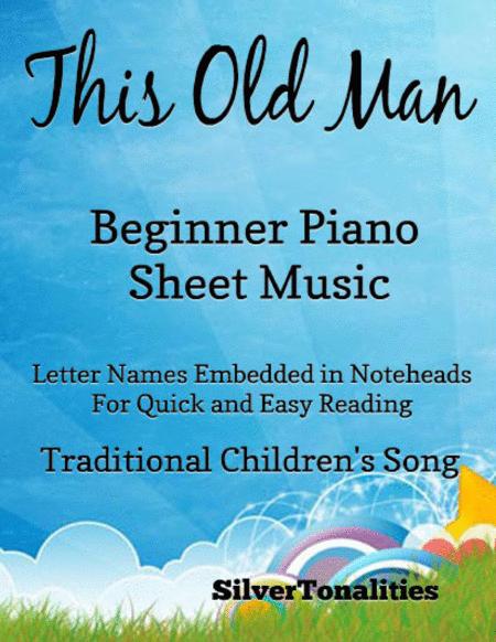 This Old Man Beginner Piano Sheet Music Sheet Music