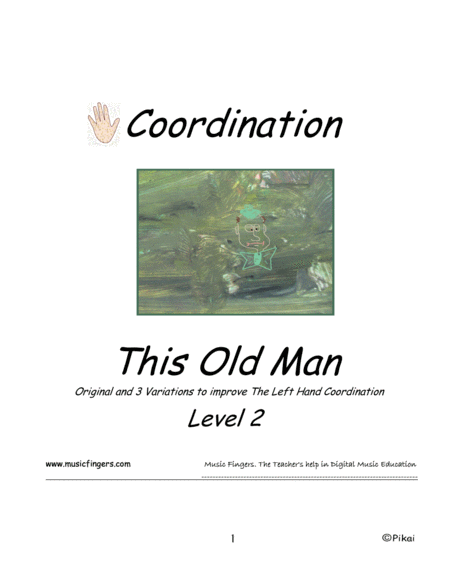 This Old Man Lev 2 Coordination Sheet Music