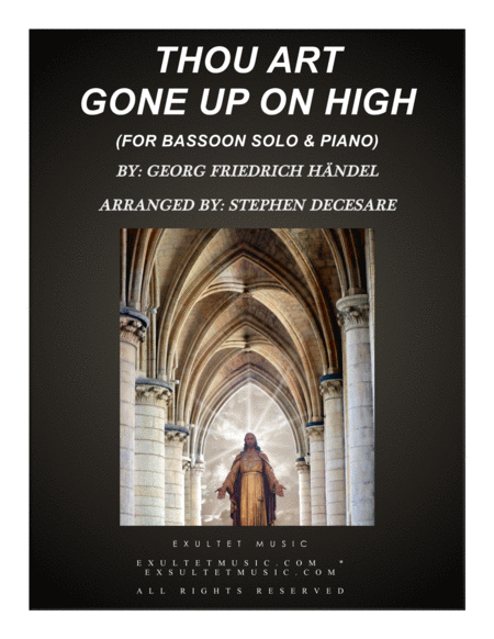 Thou Art Gone Up On High For Bassoon Solo And Piano Sheet Music