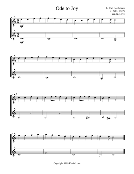 Three Masters Guitar Duo Sheet Music