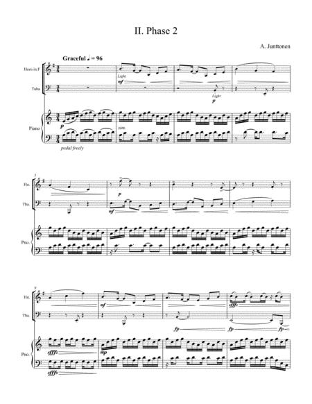 Three Miniatures Ii Phase 2 Sheet Music