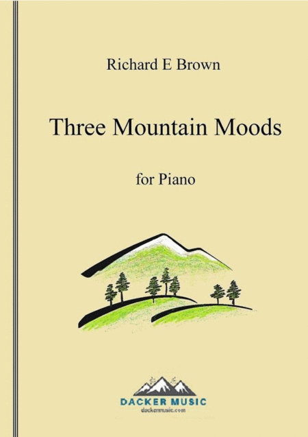 Free Sheet Music Three Mountain Moods For Piano