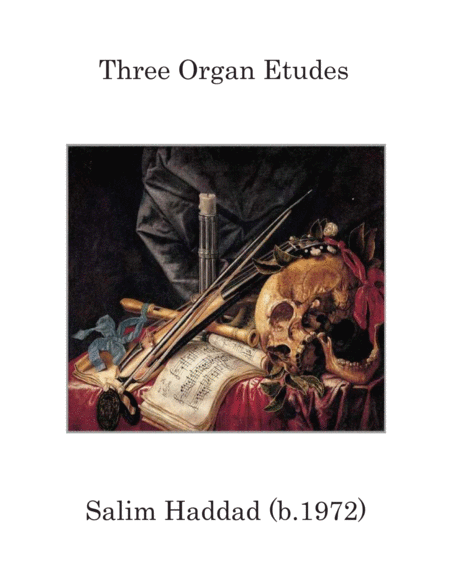 Free Sheet Music Three Organ Etudes Op 4