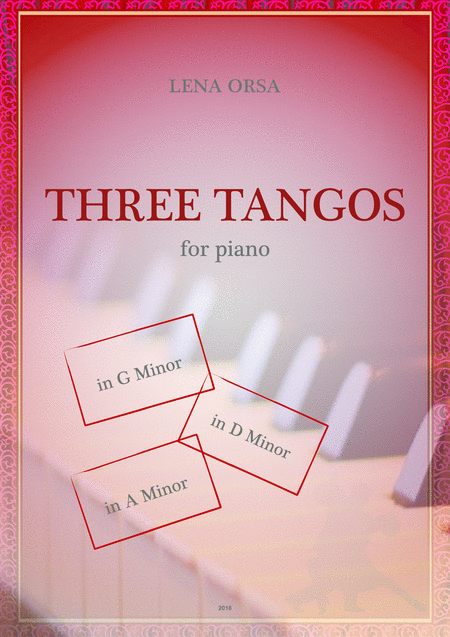 Free Sheet Music Three Tangos