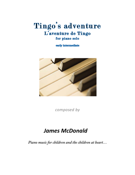 Free Sheet Music Tingos Adventure