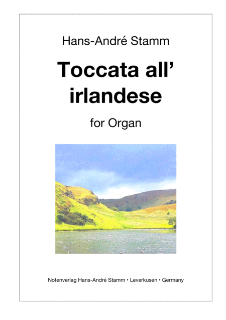 Toccata All Irlandese For Organ Sheet Music