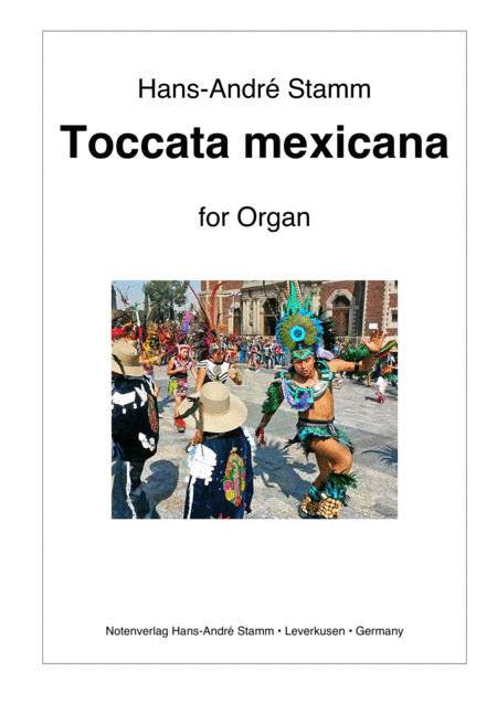 Free Sheet Music Toccata Mexicana For Organ