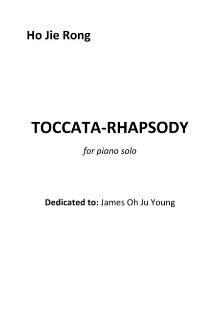 Free Sheet Music Toccata Rhapsody