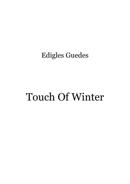 Free Sheet Music Touch Of Winter