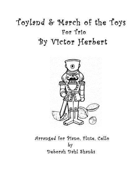 Toyland March Of The Toys By Herbert For Trio Sheet Music