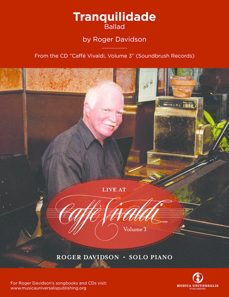 Free Sheet Music Tranquilidade Brazilian Ballad By Roger Davidson