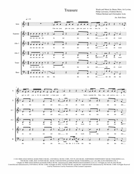 Free Sheet Music Treasure