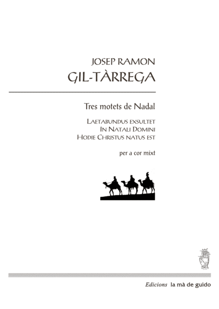 Free Sheet Music Tres Motets De Nadal