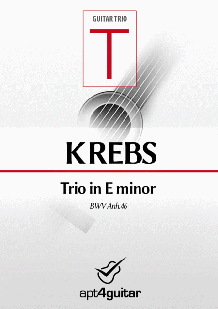 Free Sheet Music Trio Bwv Anh 46