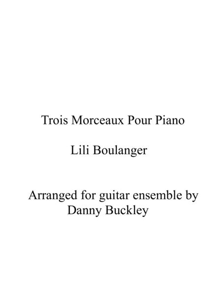 Trois Morceaux Pour Piano Sheet Music