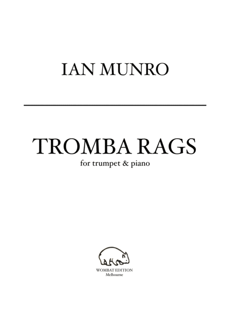 Free Sheet Music Tromba Rags