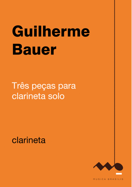 Trs Peas Para Clarineta Solo Sheet Music