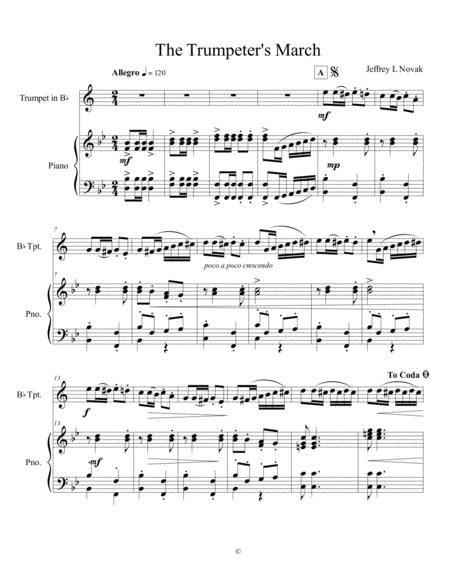 Trumpeters March Sheet Music