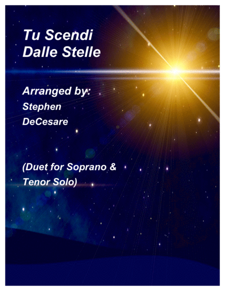 Tu Scendi Dalle Stelle Duet For Soprano And Tenor Solo Sheet Music