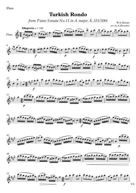 Turkish Rond Sheet Music