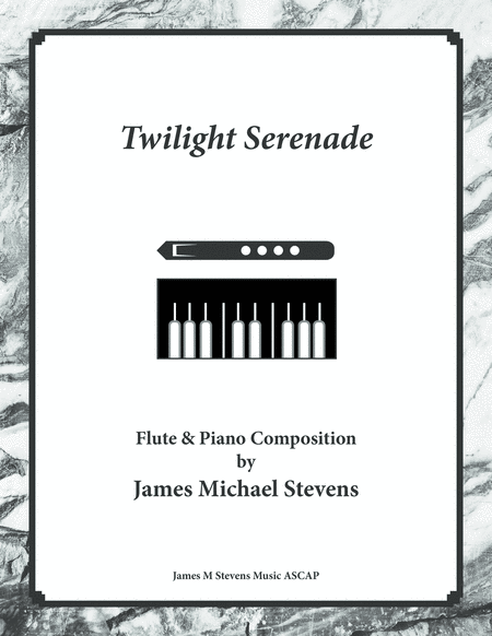 Twilight Serenade Flute Piano Sheet Music