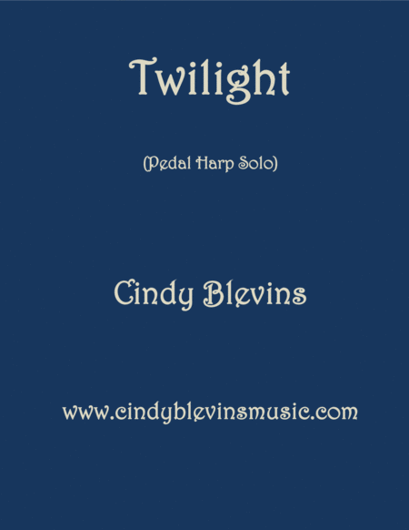 Twilight Solo For Pedal Harp Sheet Music