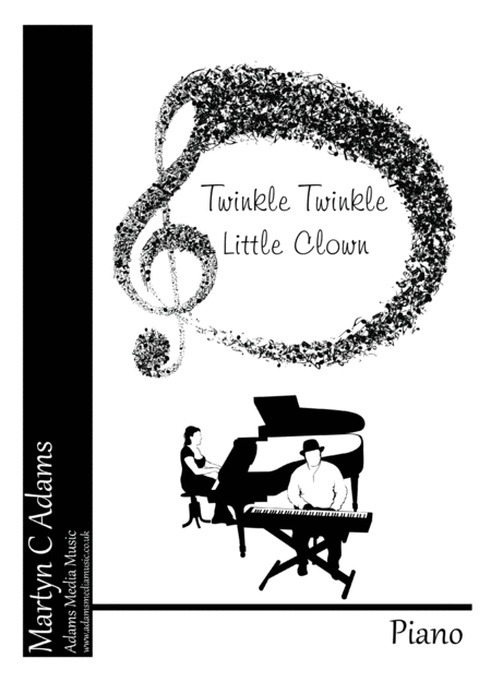 Twinkle Twinkle Little Clown Piano Sheet Music