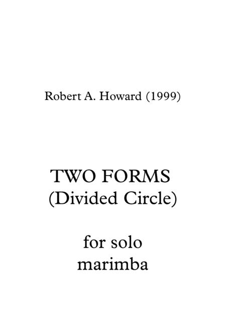 Two Forms Divided Circle Sheet Music