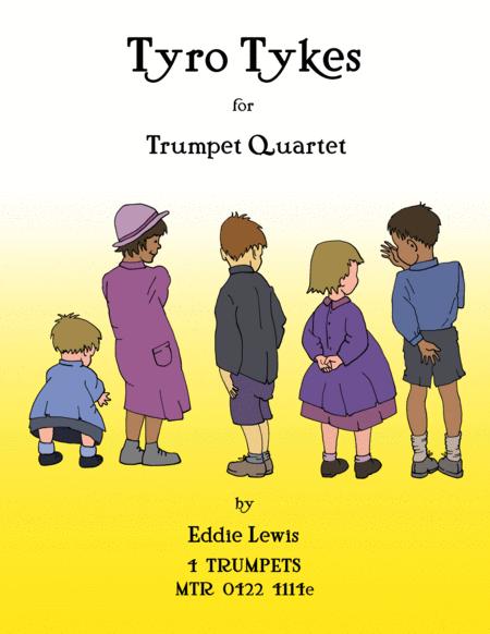 Tyro Tykes Easy Trumpet Quartet By Eddie Lewis Sheet Music