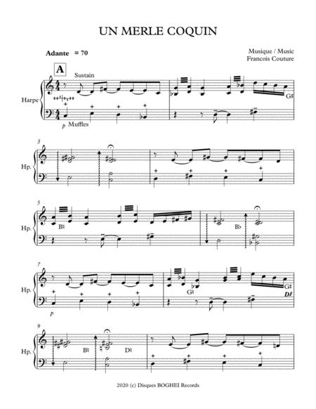 Un Merle Coquin Sheet Music