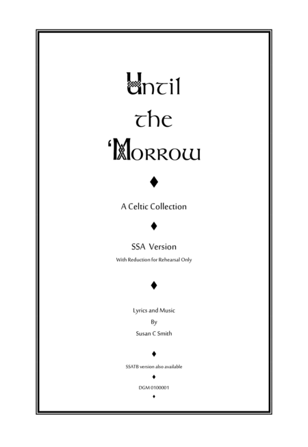 Until The Morrow Sheet Music