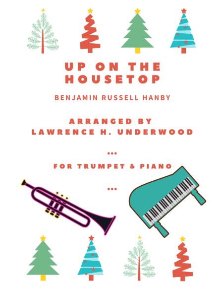 Up On The Housetop For Solo Trumpet Sheet Music