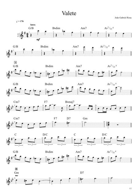 Valete Sheet Music