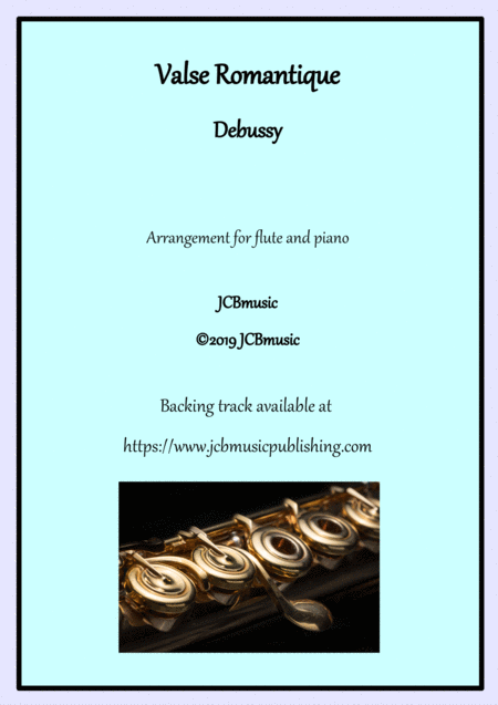 Free Sheet Music Valse Romantique Arrangement For Flute And Piano