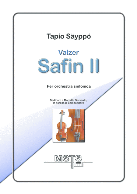 Free Sheet Music Valzer Safin Ii For Symphony Orchestra