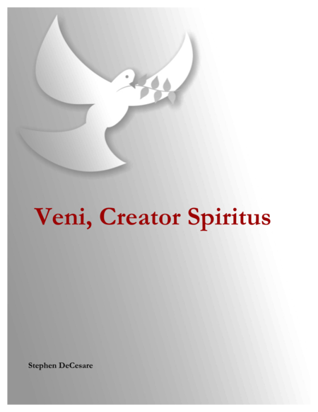 Veni Creator Spiritus Sheet Music