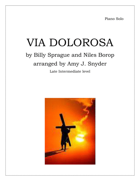 Free Sheet Music Via Dolorosa Piano Solo