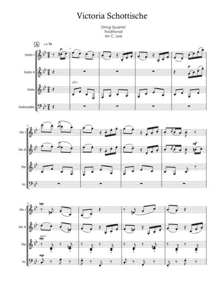 Free Sheet Music Victoria Schottische