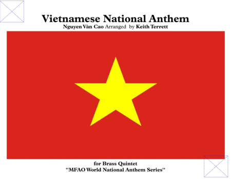 Vietnamese National Anthem For Brass Quintet Sheet Music